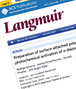 Just accepted: Surface-attached polymer layers via diazoester groups